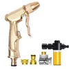 Watering Equipments Multifunctional Garden Spray Gun Household High Pressure Sprinkler Foam Car Wash Hose Nozzle Water Jet Tools