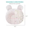 Pillows Baby Antibias Head Latex Stereotyped Pillow born Protective Shaping Pillows Infant Sleeping Cushion for 01 Years Old Items 230413