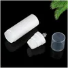 Packing Bottles 5Ml 10Ml 15Ml White Airless Bottle Lotion Pump Mini Sample And Test Vacuum Container Cosmetic Packaging Drop Deliver Dhxqs