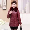 Women's Leather Haining Polar Fleece Middle-aged And Elderly Fashion Fur Coat Mother Warm Thick In Winter.5XL