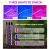 Grow Lights LED Phytolamp per piante Grow Light Phyto Lamp Port con timer Clip Grow Lamp per piantina di piante Fiore Indoor Fitolamp Grow Box P230413