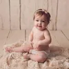 Battaniye doğdu bebek yürümeye başlayan çocuk plografi pervane içi boş dantel battaniye sepet dolgu zemin