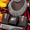 Ketting Oorbellen Set Kellybola Glanzende Luxe Bangle Ring Sieraden Voor Vrouwen Lady Bridal Wedding Party Dagelijks Trendy Accessorie