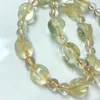 Link Bracelets Natural Citrine Cartoon Bracelet Crystal Healing Stone Stretch Gemstone For Women Birthday Present Lover Gift 1pcs