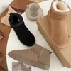 New Tasman Slippers boots Chestnut Fur Slides Sheepskin Shearling Tazz Mules Women Men iPlatform Boot Slip-on Shoes Suede Upper Comfort Fall Winter Size 35-44