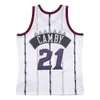 GH Jason Kidd Net Vince Carter New Basketball Jersey Mitch and Ness Throwback Grey Size S-XX