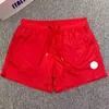 Classic M's Men's Shorts Luxury Men's Short Summer Quick Torking Waterproof Sports Summer Women's Trend Pure Breattable Short Casual Candy Color Shorts