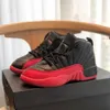 Little and Big Kids Jumpman 12S Scarpe da pallacanestro Bred Rubber 12 XII Taxi Dark the Master Grey Blue Gym Red Vivid Pink FrenchFlu Game toddler baby Sneaker taglia 9C-7Y