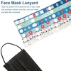 Ganchos 6pcs Conjunto de máscara de lanyard face bandana estender strap handy hands hanger de porta -orelha confortável para crianças adultos