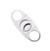 cigarette Double Blades Stainless Steel Cigar Cutter Scissors Pocket smoking Accessories tool Gadgets Plastic Knife 3 Styles Oil Rigs