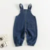 Overalls Comfortable Baby Overalls Breathable Boys Trousers Casual Style Kids Suspender Pants Autumn Overalls Children Rompers 230414