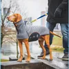 Dog Apparel Dopasowanie kolorów Wysokie kołnierze Regulowane opaski Ubranie ciepłe zapasy dla zwierząt domowych płaszcz kurtki polar