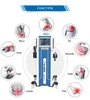 Verticale shockwave therapie machine 2 handgrepen werken samen schoudertonitis ed behandeling pneumatisch extracorporale schokgolftherapie apparaat