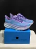 Hoka One Running Shoes Clifton 9 8 Hoka Bondi 8 White Black Coastal Sky Shifting Sand Vibrant Orange Airy Pink on Cloud Sneakers Women Men Outdoor Jogging Trainers