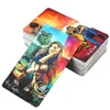 Greeting Cards Tarot Light Seers Card Deck 78 Fl Color And Guidebook Is A Healing Tool Guide Drop Delivery Home Garden Festive Party Dhlvd