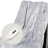 Blankets 110v/230v Large Electric Heating Blanket Powered By Power Bank Winter Bed Warmer Heated Body Heater Machine