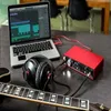 Freeshipping 2I4 II 2nd Generation 2 in/4 Out USB Audio Interface Dźwięk do nagrywania aranżera na żywo frrqf