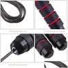 Jump Ropes Jump Rope - Rapid Speed Jum With Ball Bearings Steel Skip Gym Exercise Slim Body Drop Delivery Sports Outdoors Fitness Supp Dhubi