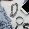 Keychains multifunctionele titanium legering sleutelhanger lichtgewicht sieraden gebruiken als schroevendraaier geschenken duurzaam voor backpacken broek portemonnee mannen