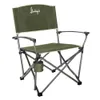 Kampmeubilair Lone Mesa Quad Opvouwbare volwassen bestuurdersstoel Groen Outdoor Fauteuil Draagbare stoelen Kampeerbenodigdheden Opvouwbaar 231114