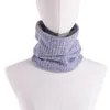 Scarves Winter Scarf Men Women Warm Knitted Ring Wool Thick Womens Neck Ski Covering Silk Hair Scarfs For Fashion