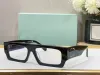 A112 sses para hombres y mujeres, gafas de moda de estilo apagado, placa gruesa clásica, gafas con montura cuadrada en blanco y negro, gafas para hombre