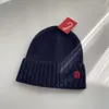 North befonnier Faced de qualité supérieure chapeau adulte automne et lettre d'hiver tricot tricot de laine de laine de laine pour hommes et femmes