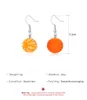 Baumeln Ohrringe Mädchen Ungewöhnliche Ohrring Orange Frucht Tropfen Hängende Frauen Für Teenager Lustige Weibliche Ohrringe Schmuck Geschenk Edelstahl