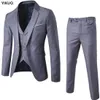 Men's Suits Blazers Suits For Men Blazers 3 Pieces 2 Sets Elegant Wedding Vest Pants Coats Formal Business Luxury Full Classic Jackets 231113