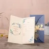 Cartões 510pcs corte a laser convites de casamento cartão amor coração personalizar cartões com fita chá de panela fontes de festa de casamento 231113