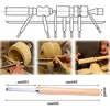 Бесплатная доставка, 8 шт./компл., набор ножей для резьбы по дереву, токарные инструменты, деревянная долото, косая деталь, ручка долота, скульптура Uokmi