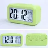 Upgraded version of multi function smart clock with large screen display smarts photosensitive temperature version luminous alarm clocks