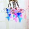 Porte-clés Kawaii Baleine Dauphin Porte-clés Porte-clés Avec Design Mignon Flottant Océan Liquide Pendentif Accessoires Clés De Voiture Sac Porte-clés Cadeaux