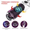 Men Vibrator Masturbator Cup Dick Telescopic Insertion Rotation Penis Sucking 10 Speeds Electric Adult Sex Toy For Man Shops 231010