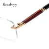 النظارات الشمسية إطارات Krasivyy Rimless نظارات خشبية