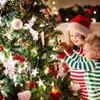 Décorations de Noël GIVIMO Arbre artificiel de 6 pieds pour la maison, le bureau, la fête, la décoration de vacances, vert 231113