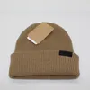 Unisex Beanie Hat Marka Erkekler İçin Günlük Kış Şapkaları Kadın Moda Örgü Kapakları Katı Hip-Hop Beanie Cap