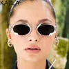 Güneş gözlükleri kedi göz güneş gözlüğü kadınlar küçük çerçeve steampunk dikdörtgen güneş gözlükleri erkek 2022 lüks marka punk gözlük lunetes de soleil t230414