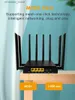 Routrar WiFi6 Dual SIM -kort 5G Router NSA SA 1800Mbps OpenWrt Mesh 3*1000Mbps LAN 8*Antennas 2.4G 5.8GHz WiFi 5G Module Roteador Q231114