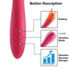 10 lägen enorma dildo -uppvärmningsvibrator för kvinnor silikonmaterial mjukt flexibel vagina klitoris onanator sex leksaker kvinnlig 231010