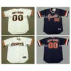 Sl Throwback Mays Giants Baseball Jerseys SF Barry Bond Willie McCovey J.T.Snow Will Clark Kevin Mitchell Duane Kuiper