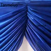 Table Skirt 10ft 20FT Length Cloth With Colorful Swag Drape Ice Silk Fabric ing Wedding Party Event Decoration 230414