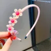 Haaraccessoires Kinderen Meisjes Hoofdband Zoete Hart Bloem Haarbanden Drukband Verbrijzelde Hoofdbanden Antislip Kids Baby