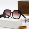 Sun Glasses Designer Brand Black Metal Frame Glass Lenses For Mens Womens Better Brown Cases