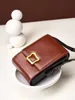 2024Summer Cowhide Female Sac All Fashion Nouveau téléphone mobile Mini Small Square Retro Senior Sense