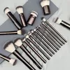 Makeup Tools Sanduhr Full Series Pinsel Rouge Puder Kontur Foundation Concealer Lidschatten Smudge Eyeliner Tool 230413