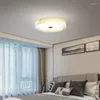 Ceiling Lights Marble Light Modern Simple Round Bedroom Nordic Master Room Minimalist Style Balcony Aisle