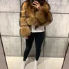 Women's Jackets GO BALLISTIC YA Ladies Fur Coat Women Natural Long Sleeve 231114