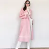 Cashmere Coat Maxmaras Labbro Coat 101801 Pure Wool Haut de gamme double face cachemire femme mi-long à lacets haut de gamme soie laine de chameau automne9KBM5ITZ