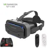 VRAR Accessorise SHINECON 3D Capacete VR Óculos 3D Óculos de Realidade Virtual VR Headset Para Google papelão 5-7' Móvel com caixa original 231113